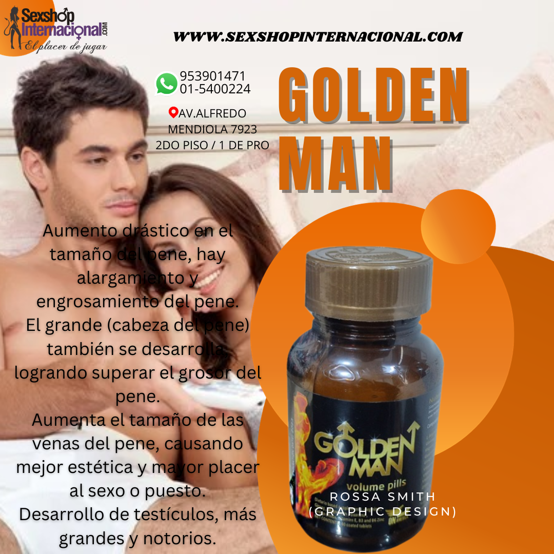 GOLDEN MAN POTENCIA VIRIL SEXSHO LOS OLIVOS